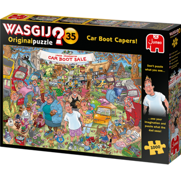 Wasgij Original 35: CAR BOOT CAPERS! 1000PCS