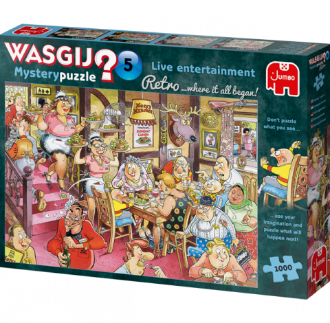Wasgij Retro Mystery 5: SUNDAY LUNCH! 1000PCS