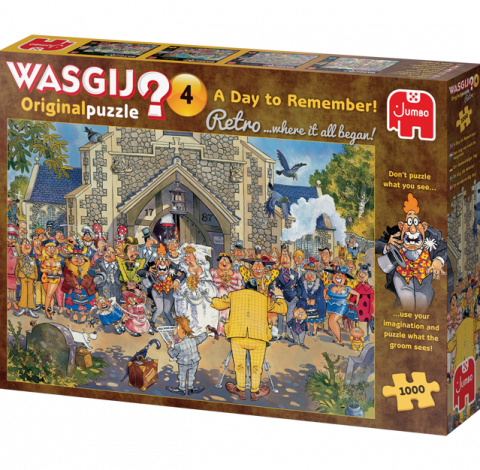 Wasgij Retro Original 4: A DAY TO REMEMBER! 1000PCS