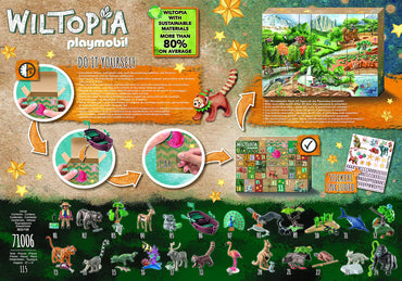 Wiltopia - DIY Advent Calendar: Animal Trip around the World