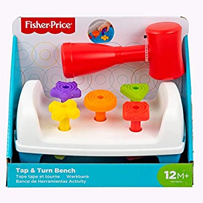 Fisher-Price® Tap & Turn Bench, Double-Sided Infant & Toddler Toy