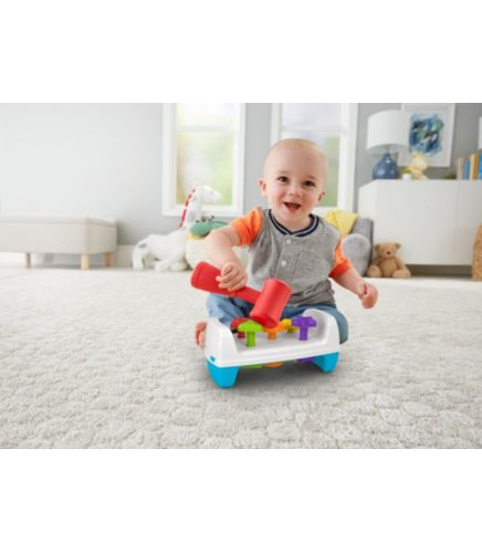 Fisher-Price® Tap & Turn Bench, Double-Sided Infant & Toddler Toy