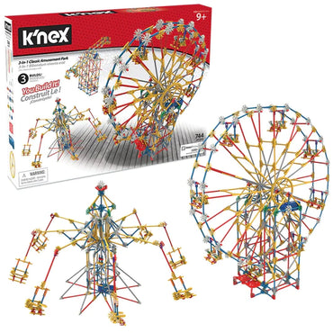 K'nex Thrill Rides - 3 in 1 Classic Amusement Park