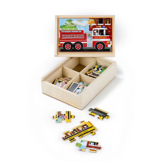 Vehicle Puzzles in a Box
