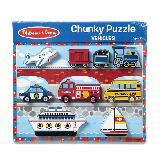 Vehicles Chunky Puzzle