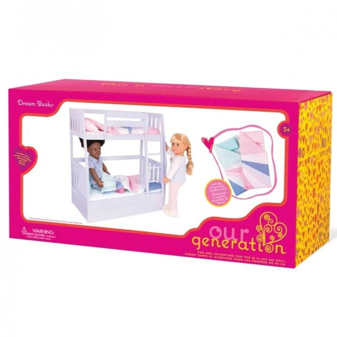DELUXE DREAM BUNKS PLAYSET WITH ACCS
