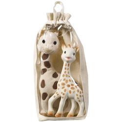 Sophie la girafe plush set: Plush toy + latex toy